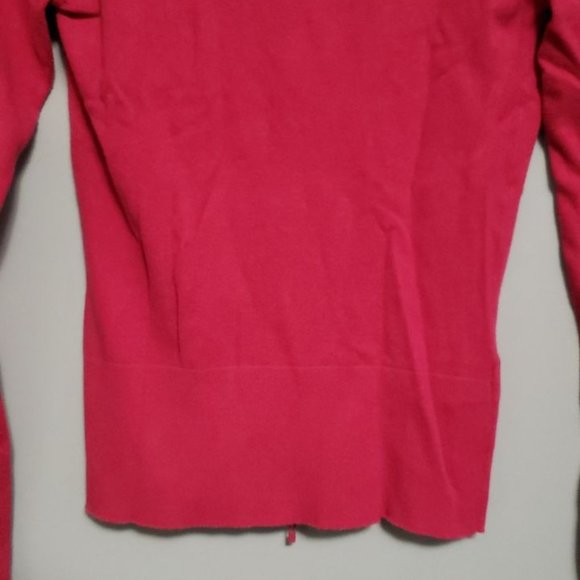 Mango Basics Pink Zip Up Cardigan - Picture 2 of 7